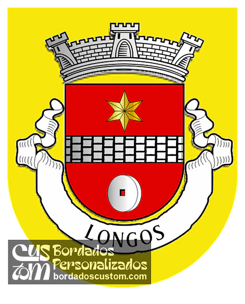 Emblema Bordado Freguesia de Longos (Guimarães, Braga)