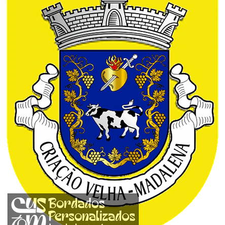 Emblema Bordado Freguesia de Criação Velha (Madalena, Açores) 1