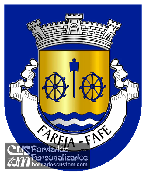 Emblema Bordado Antiga Freguesia de Fareja (Fafe, Braga)
