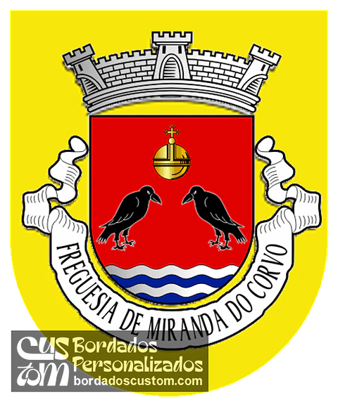 Emblema Bordado Freguesia de Miranda do Corvo (Miranda do Corvo, Coimbra)