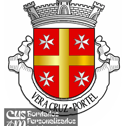 Emblema Bordado Freguesia de Vera Cruz (Portel, Évora) 1