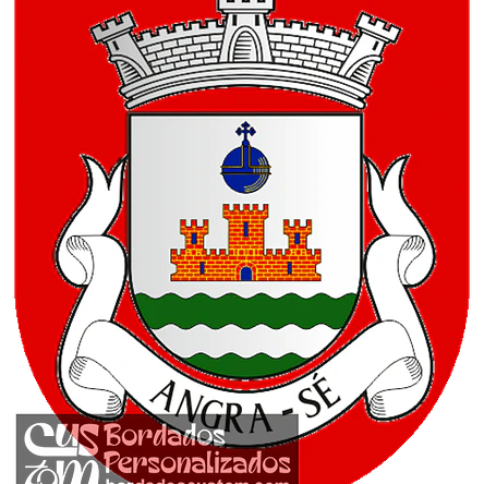 Emblema Bordado Freguesia de Angra (Sé) (Angra do Heroísmo, Açores) 1