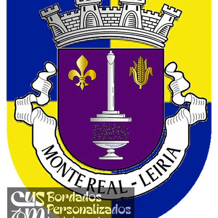 Emblema Bordado Antiga Freguesia de Monte Real (Leiria, Leiria) 1