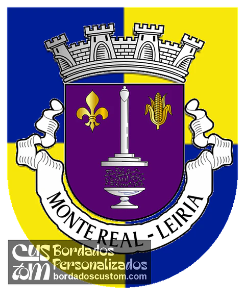 Emblema Bordado Antiga Freguesia de Monte Real (Leiria, Leiria)