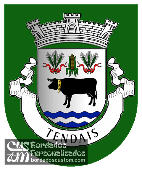 Emblema Bordado Freguesia de Tendais (Cinfães, Viseu)