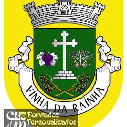 Emblema Bordado Freguesia de Vinha da Raínha (Soure, Coimbra) 1