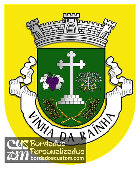 Emblema Bordado Freguesia de Vinha da Raínha (Soure, Coimbra)