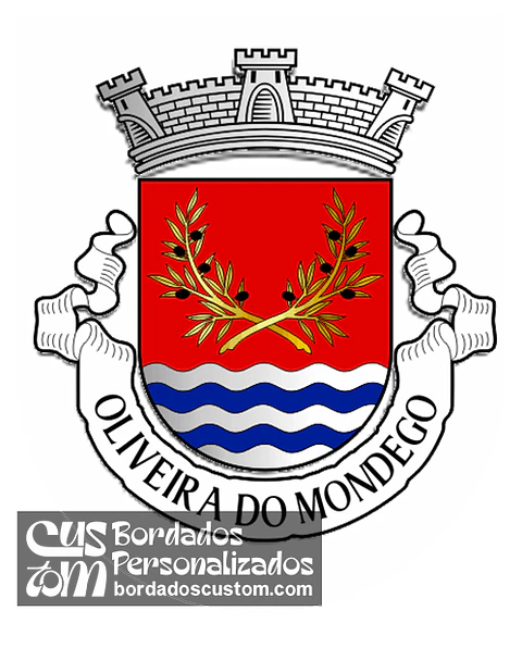 Emblema Bordado Antiga Freguesia de Oliveira do Mondego (Penacova, Coimbra)