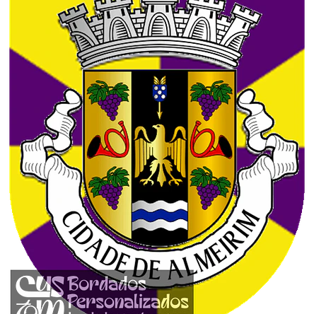 Emblema Bordado Município de Almeirim (Santarém) 1
