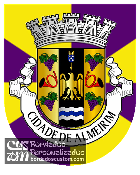 Emblema Bordado Município de Almeirim (Santarém)