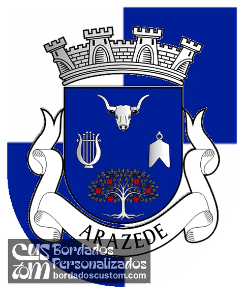 Emblema Bordado Freguesia de Arazede (Montemor-o-Velho, Coimbra)