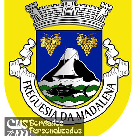 Emblema Bordado Freguesia de Madalena (Madalena, Açores) 1