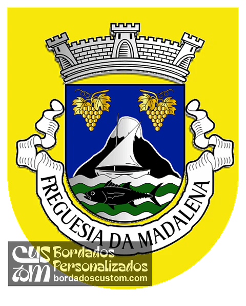 Emblema Bordado Freguesia de Madalena (Madalena, Açores)