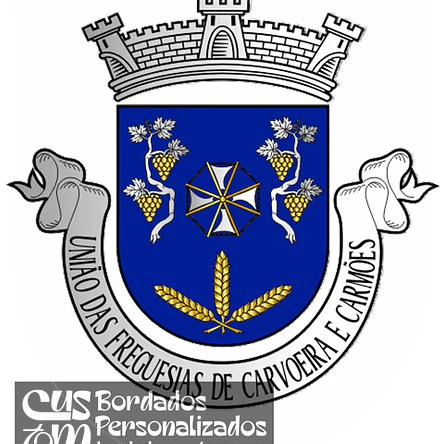 Emblema Bordado Freguesia de Carvoeira e Carmões (Torres Vedras, Lisboa) 1