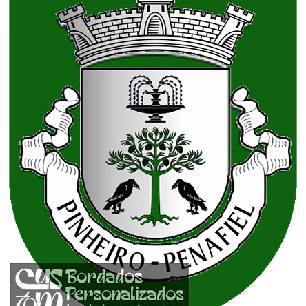Emblema Bordado Antiga Freguesia de Pinheiro (Penafiel, Porto) 1