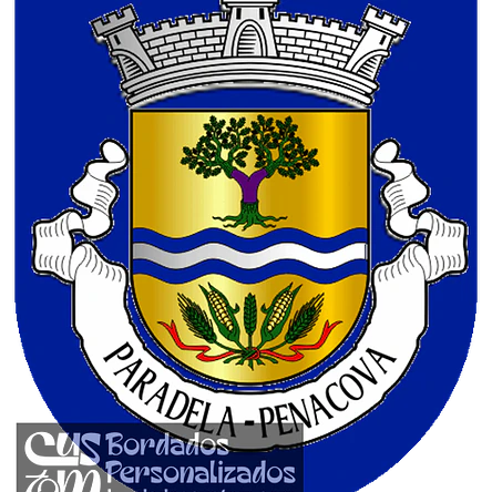 Emblema Bordado Antiga Freguesia de Paradela (Penacova, Coimbra) 1