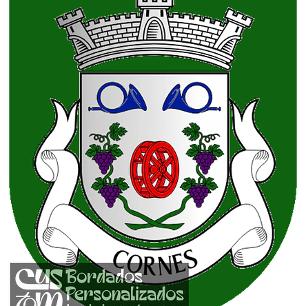 Emblema Bordado Freguesia de Cornes (Vila Nova de Cerveira, Viana do Castelo) 1