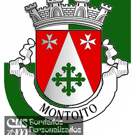 Emblema Bordado Freguesia de Montoito (Redondo, Évora) 1