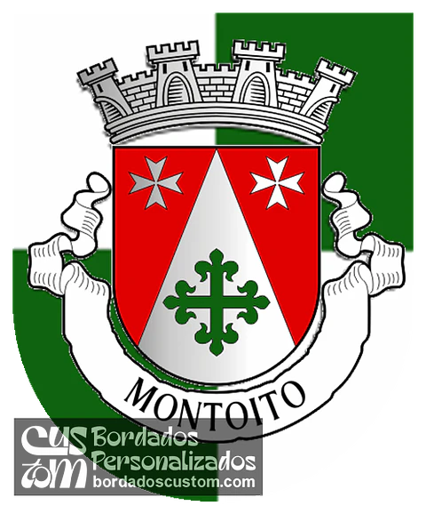 Emblema Bordado Freguesia de Montoito (Redondo, Évora)