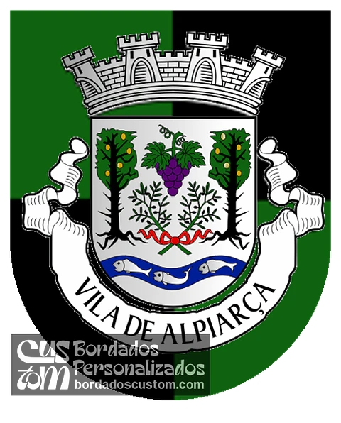 Emblema Bordado Município de Alpiarça (Santarém)