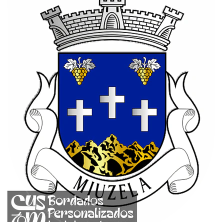 Emblema Bordado Antiga Freguesia de Miuzela (Almeida, Guarda) 1