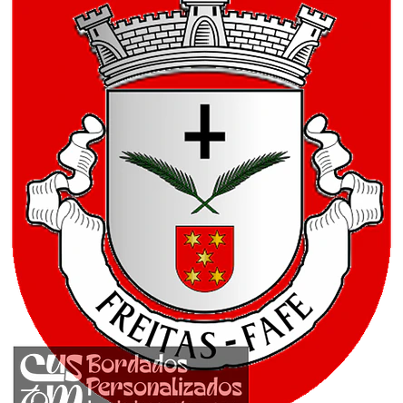 Emblema Bordado Antiga Freguesia de Freitas (Fafe, Braga) 1