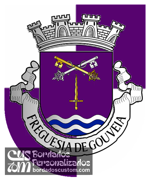 Emblema Bordado Freguesia de Gouveia (Gouveia, Guarda)