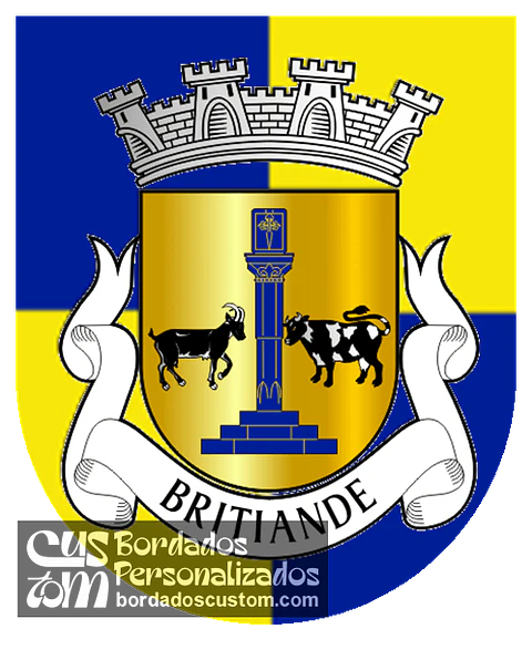 Emblema Bordado Freguesia de Britiande (Lamego, Viseu)