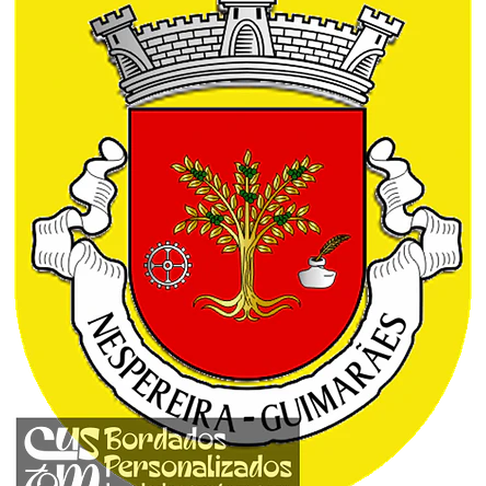 Emblema Bordado Freguesia de Nespereira (Guimarães, Braga) 1