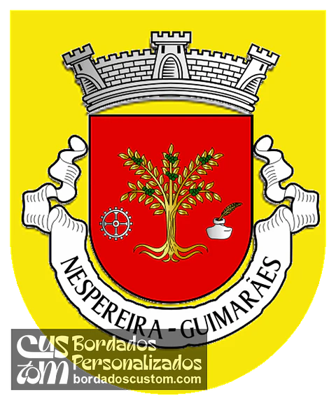 Emblema Bordado Freguesia de Nespereira (Guimarães, Braga)