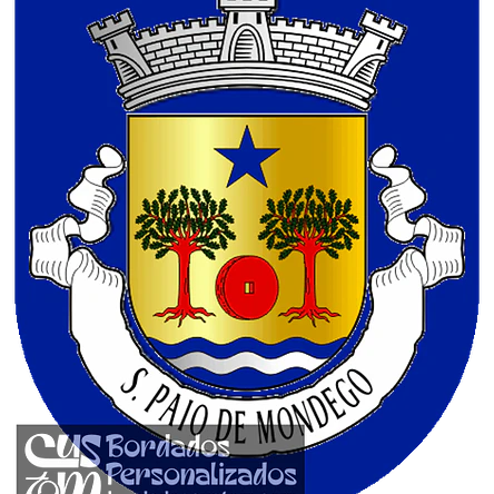 Emblema Bordado Antiga Freguesia de São Paio de Mondego (Penacova, Coimbra) 1