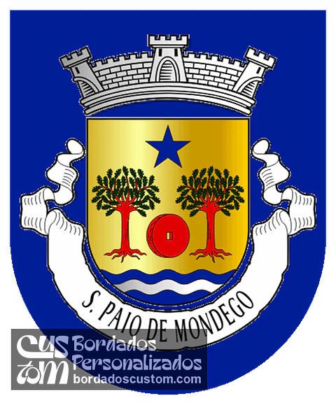 Emblema Bordado Antiga Freguesia de São Paio de Mondego (Penacova, Coimbra)