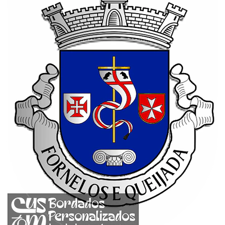Emblema Bordado Freguesia de Fornelos e Queijada (Ponte de Lima, Viana do Castelo) 1