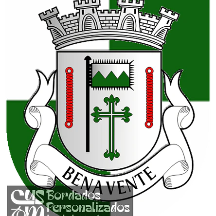 Emblema Bordado Município de Benavente (Santarém) 1