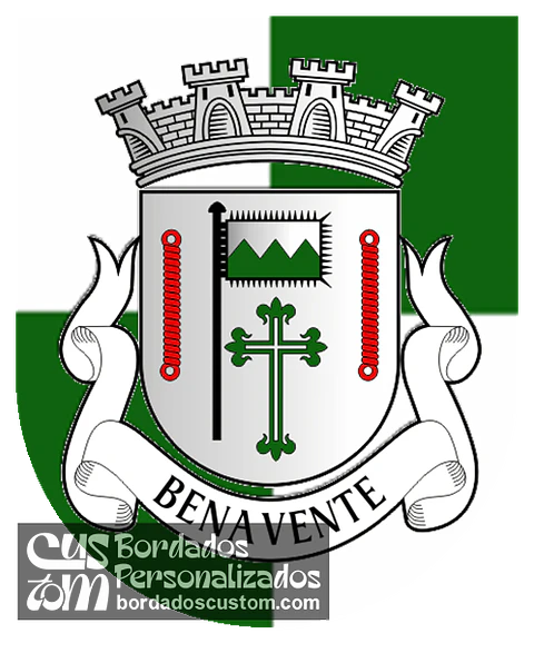 Emblema Bordado Município de Benavente (Santarém)