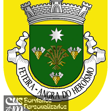 Emblema Bordado Freguesia de Feteira (Angra do Heroísmo, Açores) 1