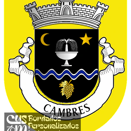 Emblema Bordado Freguesia de Cambres (Lamego, Viseu) 1