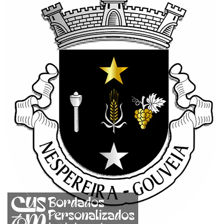 Emblema Bordado Freguesia de Nespereira (Gouveia, Guarda) 1