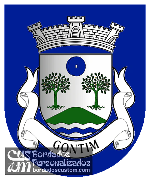 Emblema Bordado Antiga Freguesia de Gontim (Fafe, Braga)