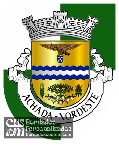 Emblema Bordado Freguesia de Achada (Nordeste, Açores)
