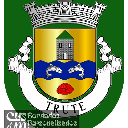 Emblema Bordado Freguesia de Trute (Monção, Viana do Castelo) 1