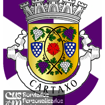 Emblema Bordado Município de Cartaxo (Santarém) 1