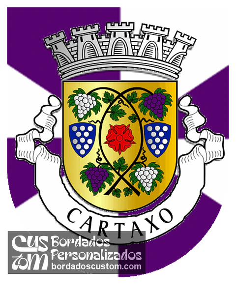 Emblema Bordado Município de Cartaxo (Santarém)