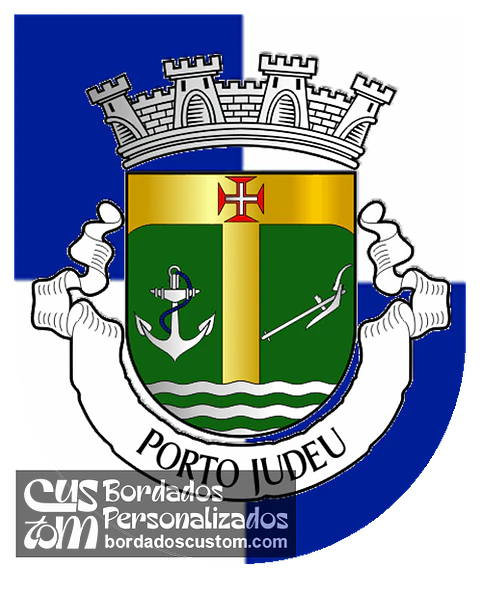Emblema Bordado Freguesia de Porto Judeu (Angra do Heroísmo, Açores)
