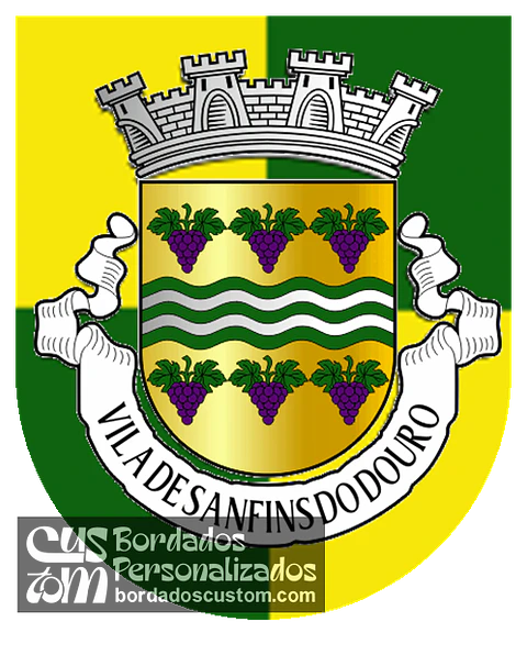 Emblema Bordado Freguesia de Sanfins do Douro (Alijó, Vila Real)