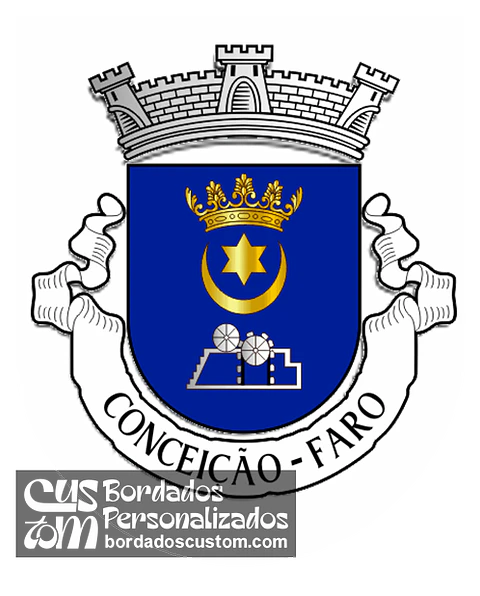 Emblema Bordado Antiga Freguesia de Conceição (Faro, Faro)