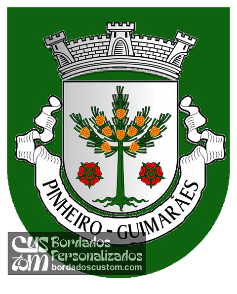 Emblema Bordado Freguesia de Pinheiro (Guimarães, Braga)