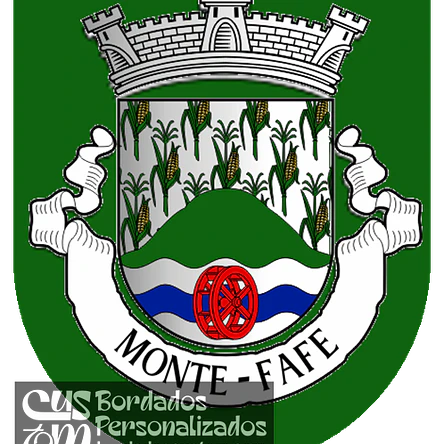 Emblema Bordado Antiga Freguesia de Monte (Fafe, Braga) 1
