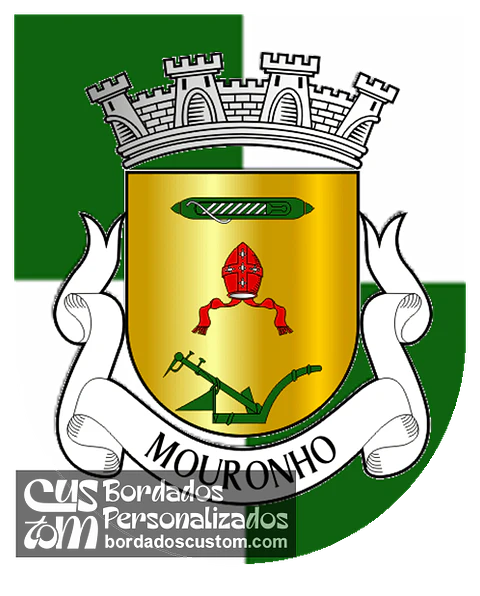 Emblema Bordado Freguesia de Mouronho (Tábua, Coimbra)