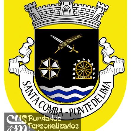 Emblema Bordado Freguesia de Santa Comba (Ponte de Lima, Viana do Castelo) 1